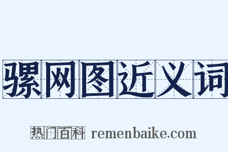 骡网图近义词是什么意思的图片